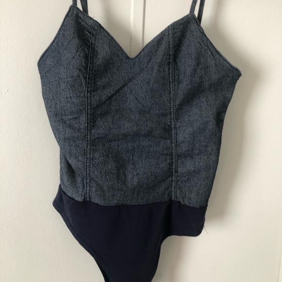 Dark Denim Body Suit - Picture 4 of 6